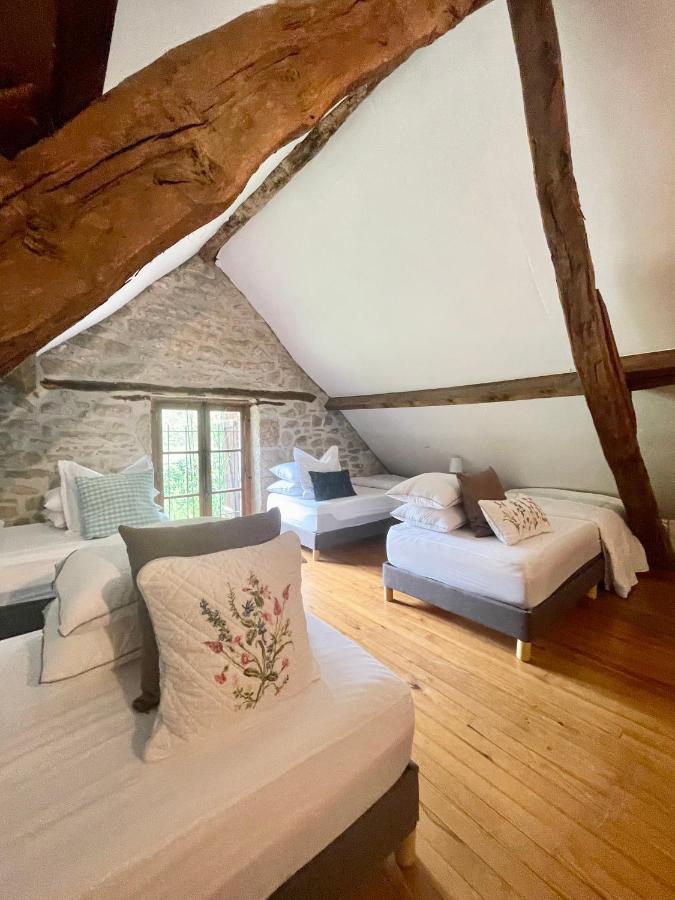 Domaine Du Bonheur En Pierre Avec Piscine, Proche Sarlat Villa Carlux Buitenkant foto